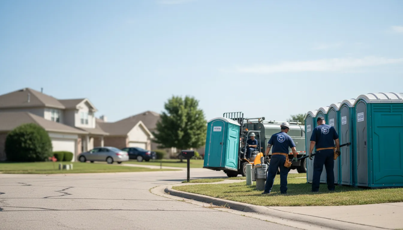 Porta Potty Rental in Voss, TX near me
